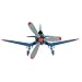 Hunter Fans 24852 48" Fantasy Flyer Kid's Indoor Flush Mount Blue Ceiling Fan
