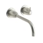 KOHLER K-T197-BN Falling Water Wall-Mount Lavatory Faucet Trim, Vibrant Brushed Nickel