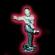 Drunken Monkey Kung Fu Monk Statue