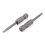 uxcell 六角ドライバービット　ハードウェア　ツール　　磁気　2mm　ヒント　2個入り