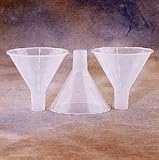 Powder Funnel,Short stem, Polypropylene - 65 mm. [ 1 Ea.]