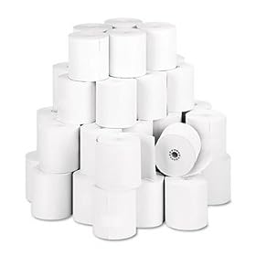 New-NCR 856911 - Thermal Paper Rolls, 3-1/8 x 273 ft, White, 50/Carton - NCR856911