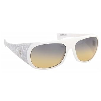 Click here to buy SpyOptic Hourglass Sunglasses - Color: White Paisley  Black Yellow Fade by SPY.