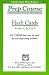 Alfred's Basic Piano Prep Course: Flash Cards, Levels C-F