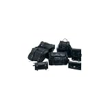 New Diamond Plate 7pc Rock Design Genuine Buffalo Leather Motorcycle Luggage Set Universal Fit