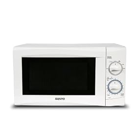 Sanyo EM-S105AW 17-Litre, 700-Watt Mechanical Solo Microwave Oven, White