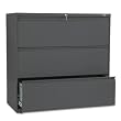 800 Series 42 Wide 3-Drawer Lateral File, Charcoal (HON893LS)