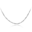 Sterling Silver 040-Gauge Singapore Chain Necklace, 30"