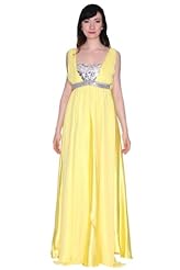 V-neck  Chiffon Sequined  Ball Gown Evening Dress/Homecoming Dress/Prom Dress 