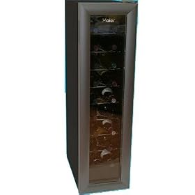 Haier 18-Bottle Tower Wine Cellar- Black by Haier