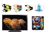 312uCoLro3L. SL160  Toshiba 46XV645U HDTV + High performance HDTV Hook up & Maintenance Kit
