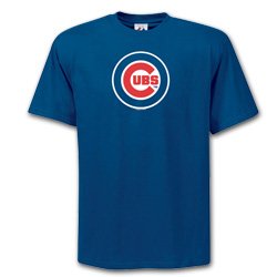 Chicago Cubs Majestic Short Sleeve MLB T-Shirts - Logo