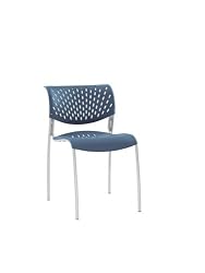 Izzy Hannah Legged Stacker Chair (Black)