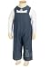 Baby : Bebini Denim Collared Dog & Cat Bib Overall