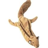 SPOT Skinneeez Stuffing Free Plush Fox Dog Toy