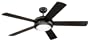 Westinghouse 7801665 Comet 52 Inch Ceiling Fan, Matte Black Finish