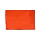 Solid Color Orange 3x5ft Nylon flag