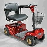 Drive Daytona 4 Wheel Medium Size Scooter - Blue