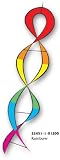 Rainbow DNA Helix Twister
