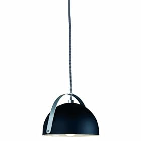 Nordlux Ginger 20 Dome Pendant Light, Black