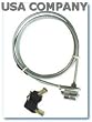 HDE (TM) Notebook Laptop Security Steel Cable Lock with Key