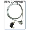 HDE (TM) Notebook Laptop Security Steel Cable Lock with Key