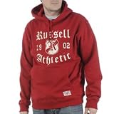 Athletic Hoody Sweater Cherry Red Extra Lge