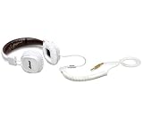 Produkt-Bild: Kopfh&Atilde;&para;rer Major - weiss + Stereo-Audio-Kabel mit Lautst&Atilde;&curren;rkeregelung - 3 m