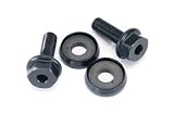 eclat Teck Cassette Parts, Hex bolt & washer, Fits Front & Cassette Hub