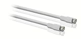 Philips SWV2176W/17 RG6 Coaxial Cable (50 feet, White)