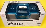iHome iH8LR Clock Radio for iPod - BLUE