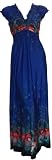 New Long Ladies Maxi Dress (Small, Cobalt)