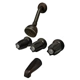 Buy Plumb USA - 3-handle Tub & Shower Faucet, Oil Rubbed Bronze Finish W.... by Plumb