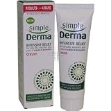 THREE PACKS of Simple Derma Intensive Relief Cream 50ml