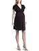 Everly Grey Women's Maternity Flutter Sleeve Miley Dress,Black,Medium
