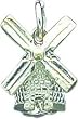 Sterling Silver Windmill Charm