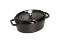 Staub ココット オーバル 27cm ブラック 40500-271(1102725)