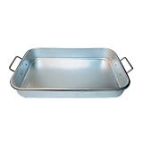 Winware 12-Inch by 18-Inch by 2-1/4-Inch Aluminum Bake Pan with Drop Hand