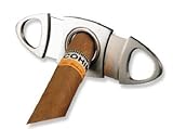 IMAGE OF Adorini cigar cutter oval high-grade steel