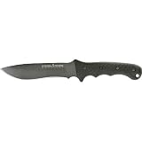 Schrade SCHF9 Extreme Survival Knife with Fixed 1095 High Carbon Steel Blade and Black Kraton Handle and Sheath