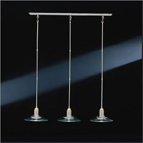 Stratum Pendant in Brushed Nickel and Brass by Thomas Lighting