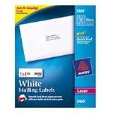Avery 5160 Laser Labels IN Bulk Pack . 250 Sheet Pack