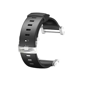 Suunto Core Wrist-Top Computer Watch Replacement Strap (Flat Black)