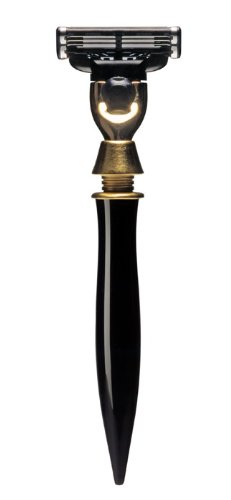 eShave Black/Gold 3 Blade Razor