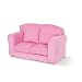 Loose Cover Sofa Pink Cord Image