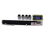 5mW Green Laser Pointer - rubber dark Body