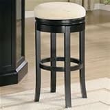 Barstool in Black Finish (Set of 2) by Coaster Furniture