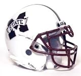 Mississippi State Bulldogs Authentic Full Size Pro Line Schutt Unsigned Helmet - College Tumblers