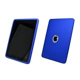 Premium Blue Silicone Gel Skin Cover Case for Apple iPad WiFi / 3G 16GB 32GB 64GB