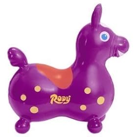  Gymnic / Rody Inflatable Hopping Horse, Purple